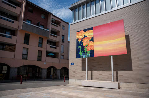 Le mur de Thonon : Ici - Charlotte VITAIOLI